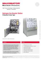 Product Information - Hydrogen Test Gas Booster Unit Frame Type - 1