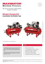 Product Information - Nitrogen Charging Accumulator Gas Booster Unit - 1