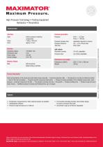 Product Information - Pressure Generation Unit - 2