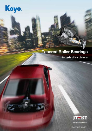 B1006E Tapered Roller Bearings for Axle drive pinions