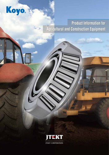 B1009E Product Information for Agricultural and Construction Equipment