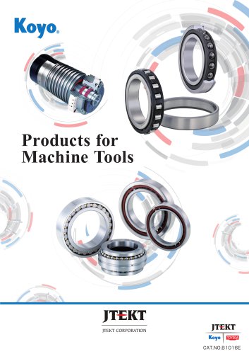 B1016E Products for Machine Tools