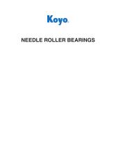 Needle Roller Bearings - 4