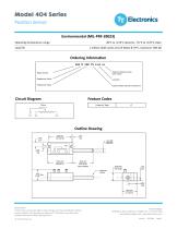 Model 404 series Position Sensor - 2