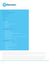 Sensors and Specialist Components Product Selection Guide - 2