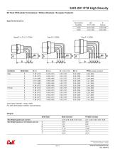 3401-001 D*M High Density - 11