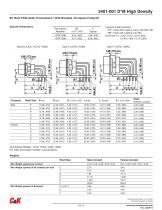 3401-001 D*M High Density - 13