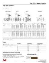 3401-001 D*M High Density - 5