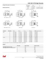 3401-001 D*M High Density - 7