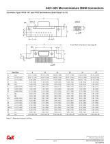 3401-029 Microminiature MDM Connectors - 9