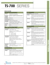 TS700 Data Sheet - 3