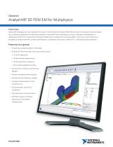 Analyst-MP 3D FEM EM for Multiphysics - 1
