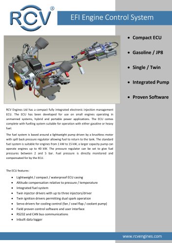 EFI Engine Control System