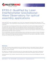 EP30-2: Qualified by Laser Interferometer Gravitational-Wave Observatory (LIGO) for optical assembly applications - 2