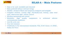 Silas-A Airport Solar illumination aeronautical system - 12