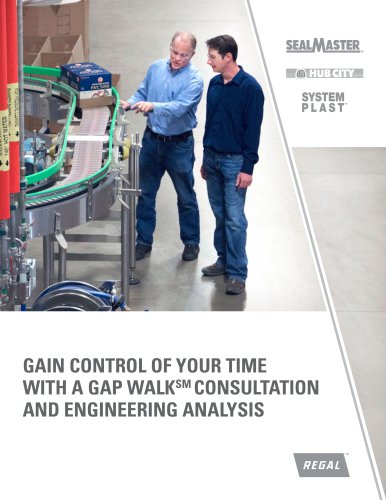 Sealmaster, Hub City, System Plast - Gain Control of Your Time with a Gap Walk