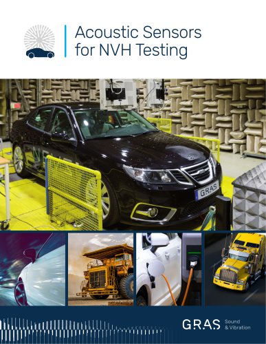 Acoustic Sensors for NVH Testing