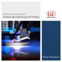 Sensors & Applications Additive Manufacturing/ 3D Printing - 1