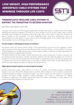 THERMOPLASTIC MOULDED CABLE SYSTEMS TO SUPPORT THE TRANSITION TO NETZERO AVIATION - 2