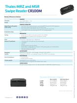 Thales Gemalto MRZ and MSR Swipe Reader CR100M - 3