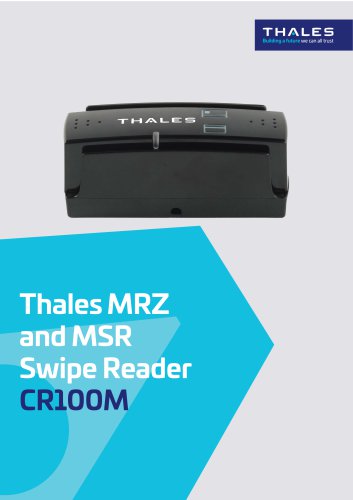 Thales MRZ and MSR Swipe Reader CR100M
