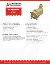 ACTUATOR ROTARY - 1