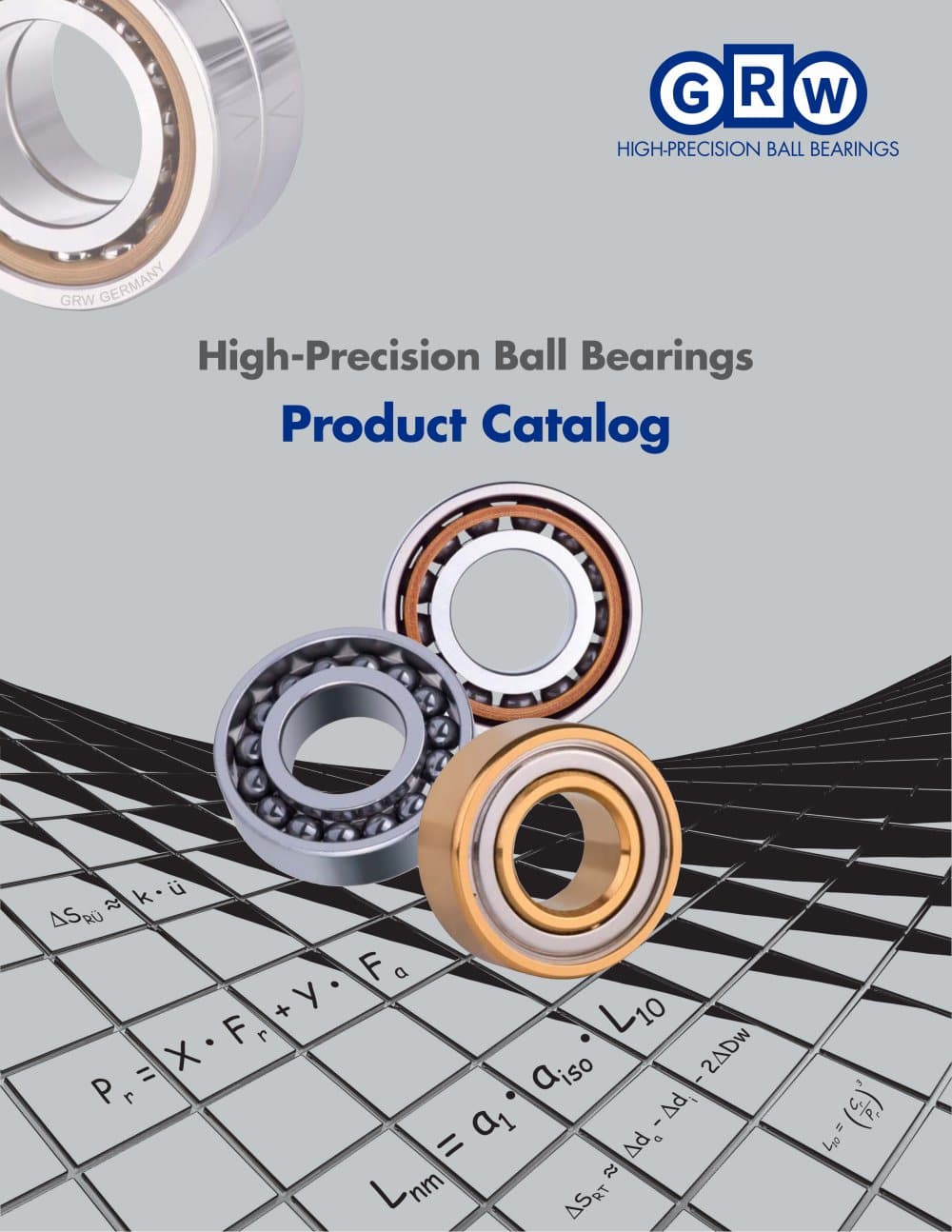 High-Precision Ball Bearings Product Catalog - GRW Bearing