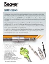 Beaver A&D Ball Screws - 1