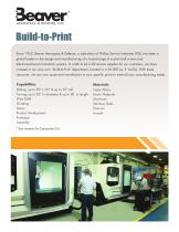 Beaver A&D Build to Print - 1