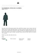 WATERPROOF ANTISTATIC CLOTHING - 1