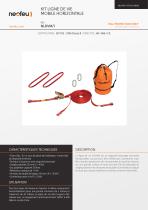 KIT LIGNE DE VIE MOBILE HORIZONTALE - 1