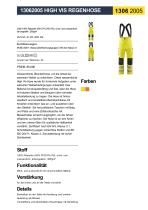 13062005 HIGH VIS REGENHOSE - 1