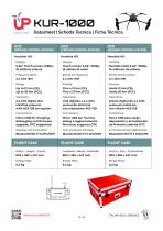 KUR-1000 (Entrega/Carga, inspecciones y levantamientos aéreos) - Ficha Técnica-4