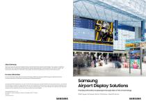 Samsung Airport Display Solutions - 1