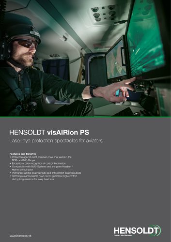VisAIRion PS Laser Safety Glasses