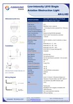 Low-intensity L810 Single Aviation Obstruction Light AH-LI-B2 - 2