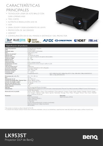 LK953ST DataSheet Spanish