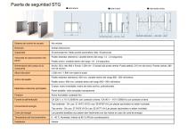Puerta de seguridad STG - 3