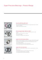 SUPER PRECISION BEARINGS - MACHINE TOOL APPLICATIONS - 6