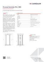 Data Sheet PIL-CB01 - 2