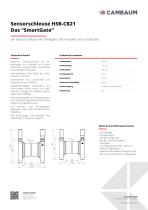 Sensor barrier HSB-CB21 The “SmartGate” - 2