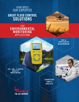 GREAT FLUID CONTROL SOLUTIONS FOR ENVIRONMENTAL MONITORING - 1