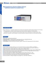 Comprehensive Electrical Safety Analyzer AN9636HC(F)/AN9637HC(F)/AN9637HC8(F)-1