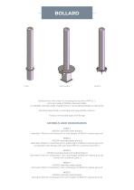 Fixed or removable bollards and posts - 2