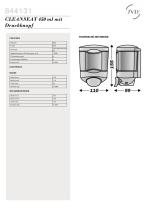 CLEANSEAT 450 ml mit Druckknopf - 2
