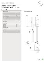STATION DE DÉSINFECTION DES MAINS CLEANLINE PALETTE - 2