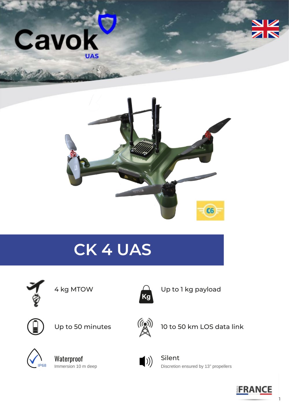 CK 4 - Cavok UAS