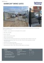 BARBICAN® SWING GATES - 1