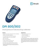 Druck DPI 800-802 Pressure Indicator and Loop Calibrator-1
