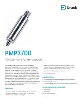 Druck PMP3700 Test sensors for aerospace